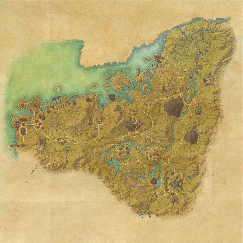 A map of Malabal Tor