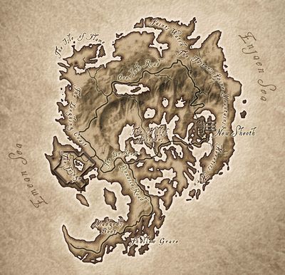 Elder Scrolls 4 Map Oblivion:maps - The Unofficial Elder Scrolls Pages (Uesp)