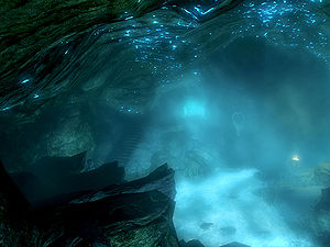 Skyrim Darkwater Pass The Unofficial Elder Scrolls Pages UESP   300px SR Interior Darkwater Pass 