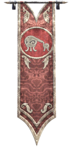 A Clan Direnni banner