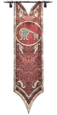 A clan Direnni banner
