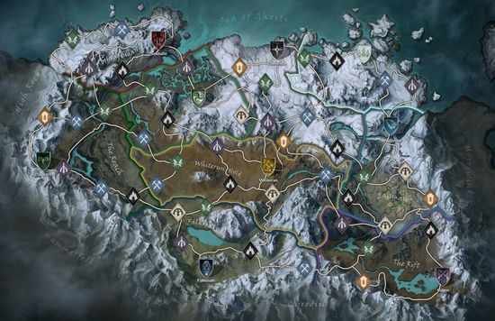 Game maps and Skyrim