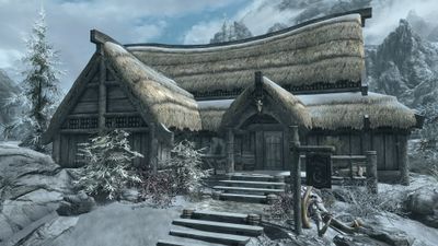 Skyrim Nightgate Inn The Unofficial Elder Scrolls Pages UESP   400px SR Place Nightgate Inn 