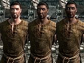 A male Breton, before and after becoming a vampire