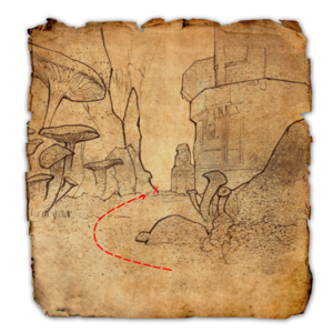 Eso Blackreach Greymoor Caverns Ce Treasure Map 1 Category:online-Map Images-Treasure Maps - The Unofficial Elder Scrolls  Pages (Uesp)