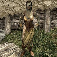 Skyrim Female Orc