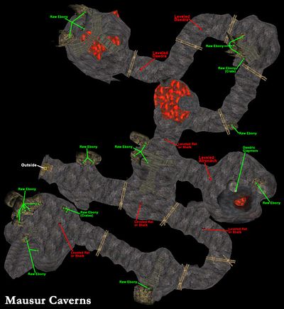 Morrowind:Mausur Caverns - The Unofficial Elder Scrolls Pages (UESP)