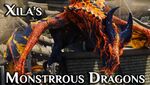 Xila's Monstrrous Dragons - A Terrifying Retexture