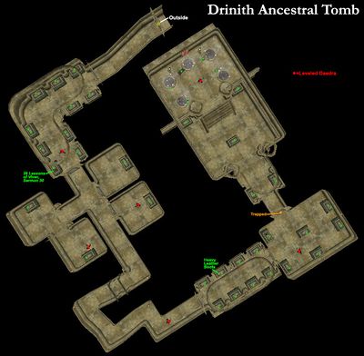 Morrowind:Drinith Ancestral Tomb - The Unofficial Elder Scrolls Pages ...