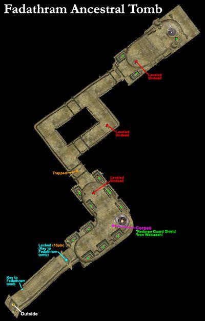 Morrowind:Fadathram Ancestral Tomb - The Unofficial Elder Scrolls Pages ...