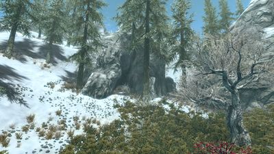 Skyrim Darkfall Cave The Unofficial Elder Scrolls Pages UESP   400px SR Place Darkfall Cave 