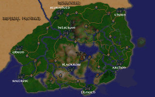 The location of Stormhold in Black Marsh
