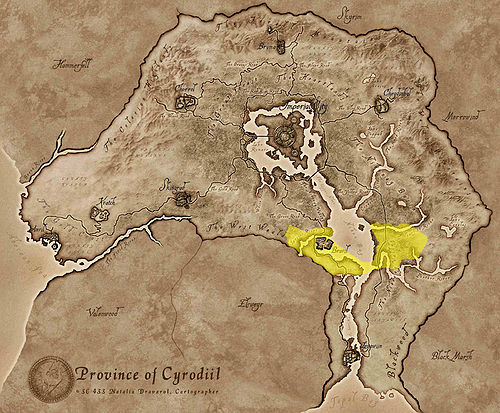 Oblivion Nibenay Valley The Unofficial Elder Scrolls Pages UESP   500px OB Map Nibenay Valley 