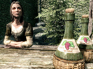 Skyrim wine вылетает