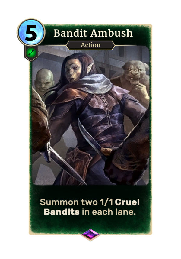 Legends:Bandit Ambush (card) - The Unofficial Elder Scrolls Pages (UESP)