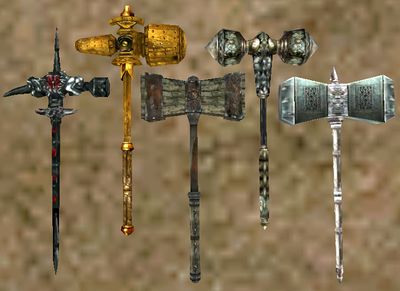 Morrowind:Blunt Weapons - The Unofficial Elder Scrolls Pages (UESP)